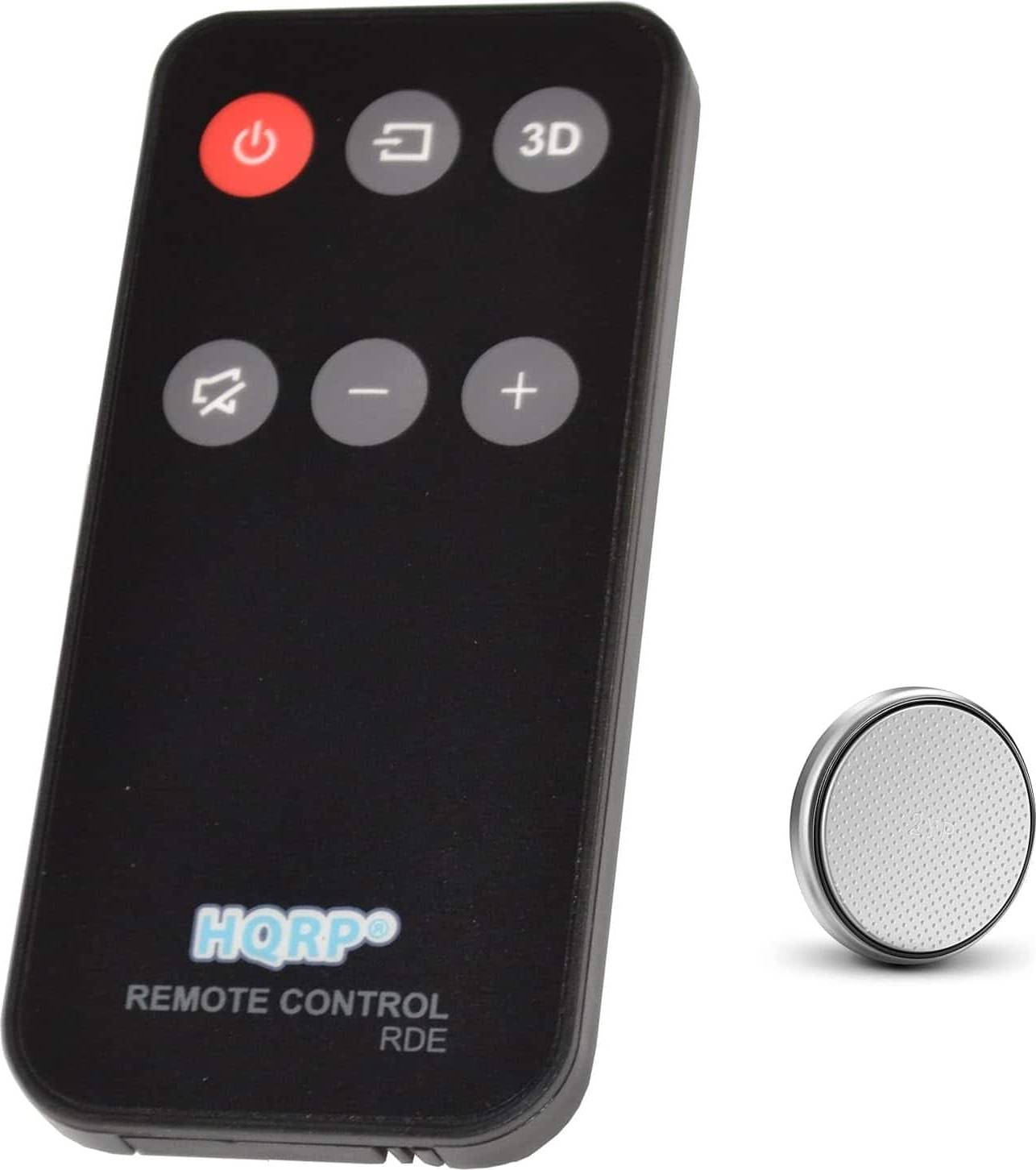 HQRP Replacement Remote Control Klipsch R-10B R-20B Icon Soundbar