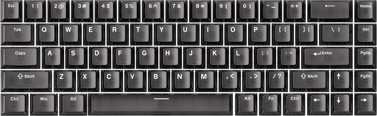 Akko 65% Keycap Set 68-Key