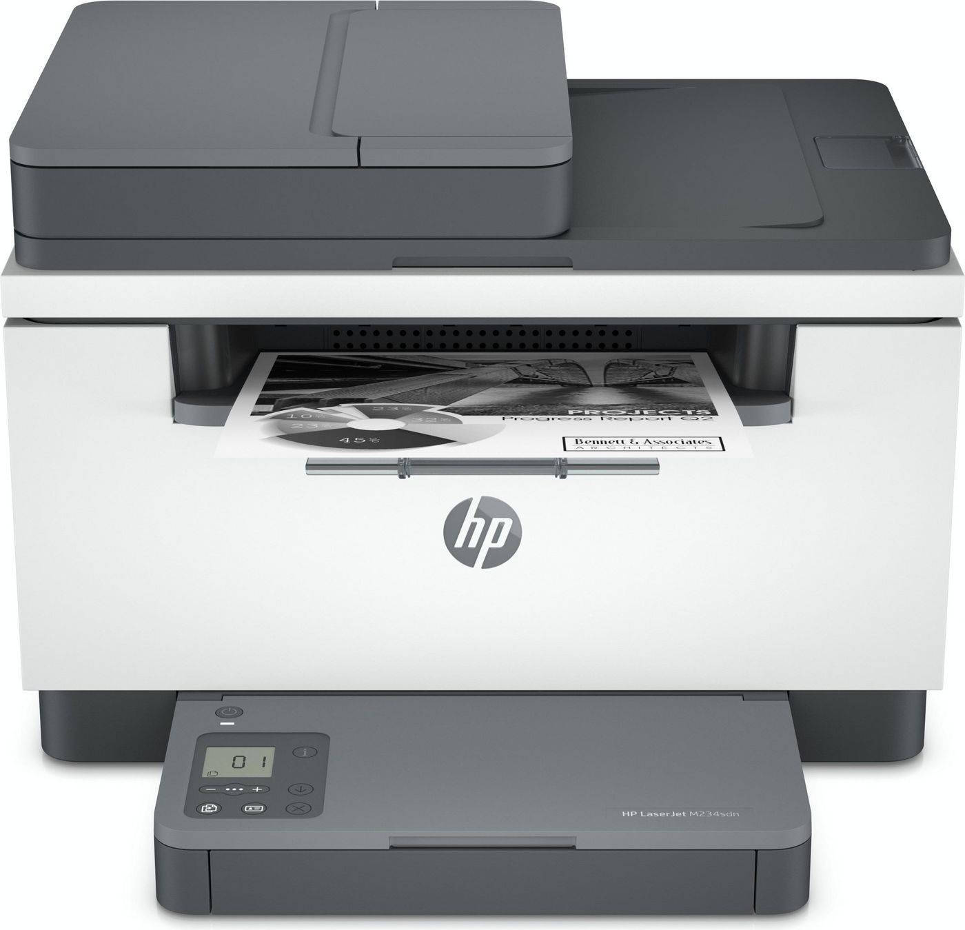 HP LaserJet M234sdn Multifunktionsprinter Sort Hvid