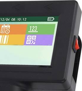 12.7mm Handheld Inkjet Printer 4.3 Inch Led Touchscreen