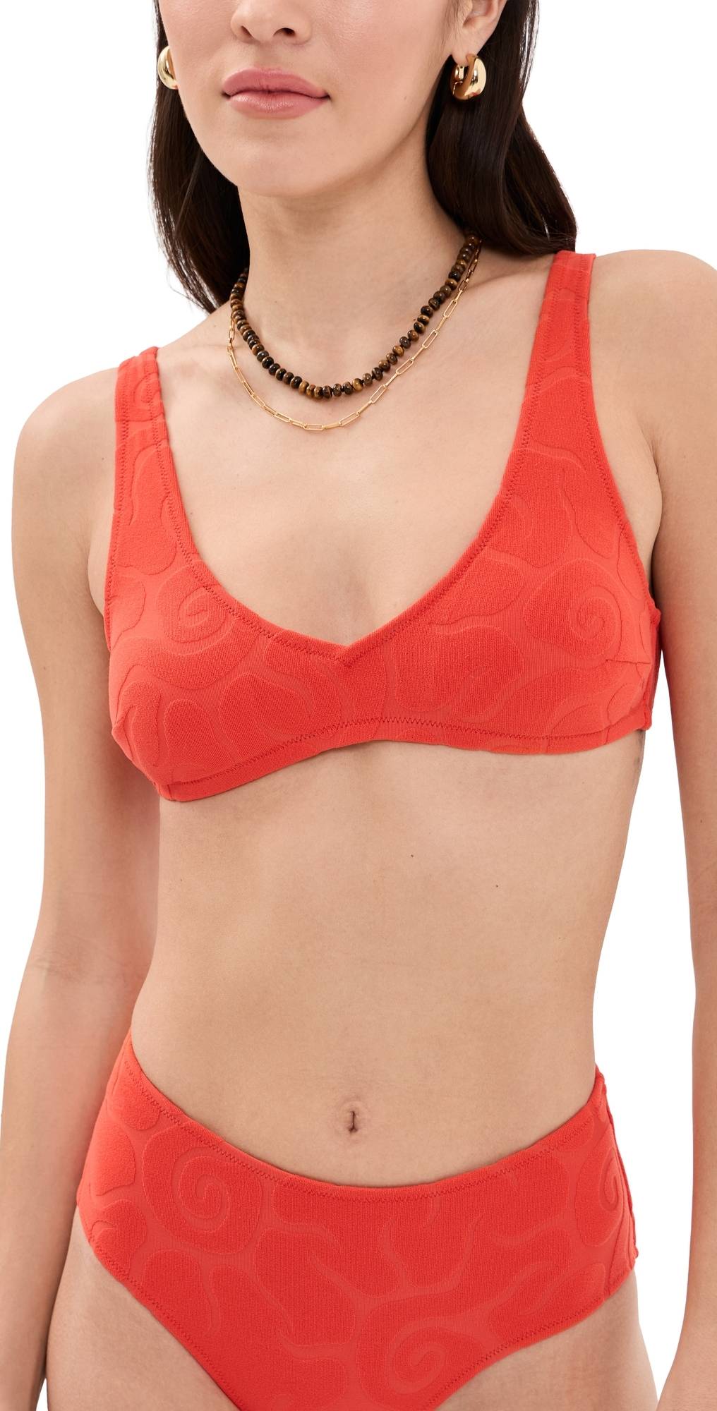 Sunero Roccia Bikini Top - Red