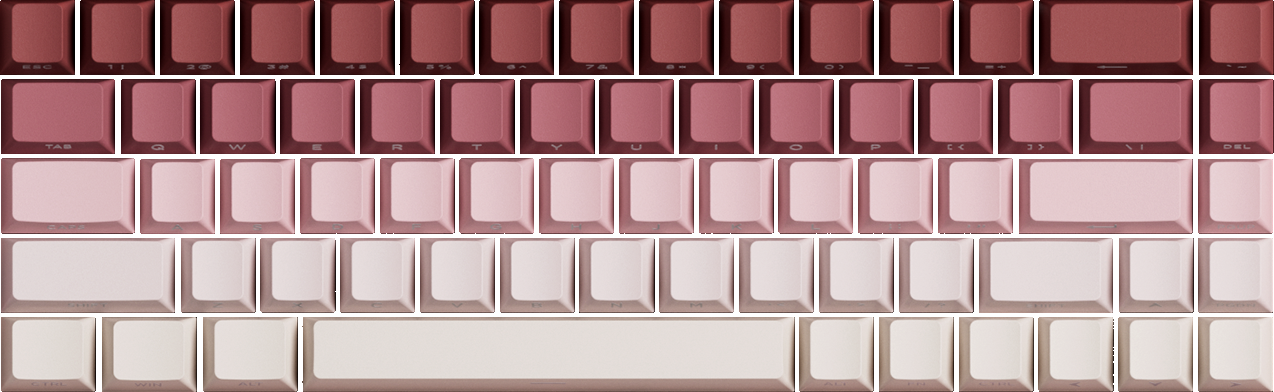 Akko 65% Keycap Set 68-Key