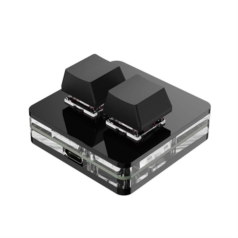 Custom Mini Keyboard 2 Key RGB Macro