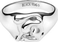 Signet ring silver Maria Black Rabbit Mini Signet Ring Silver