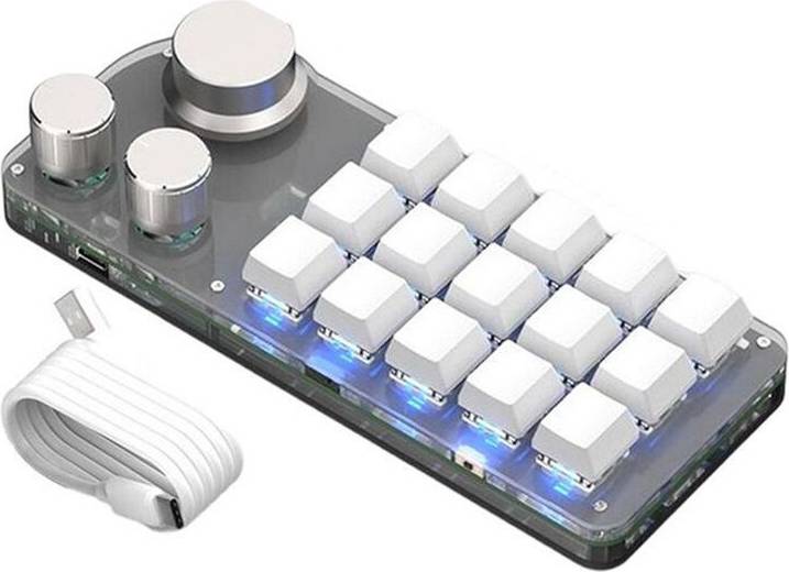 Zandona Portable Programmable 15-Key RGB Keyboard