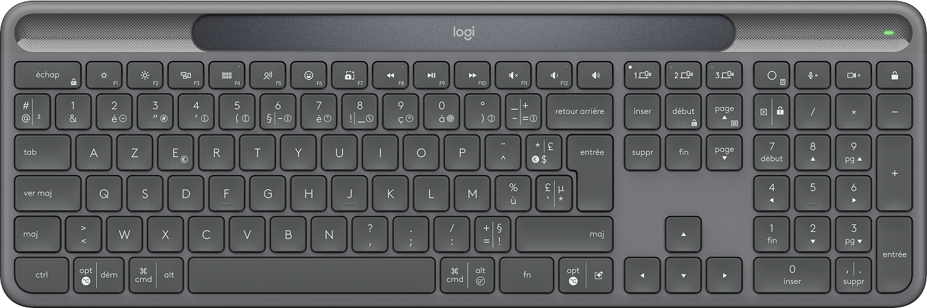 Logitech Signature Slim Solar K980 Graphite