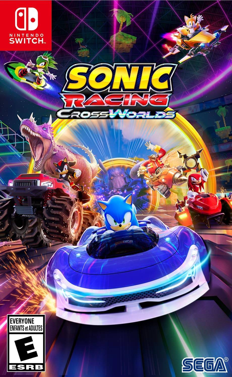 Nintendo switch racing games Sonic Racing Crossworlds Amz Exclusive Edition Nintendo Switch
