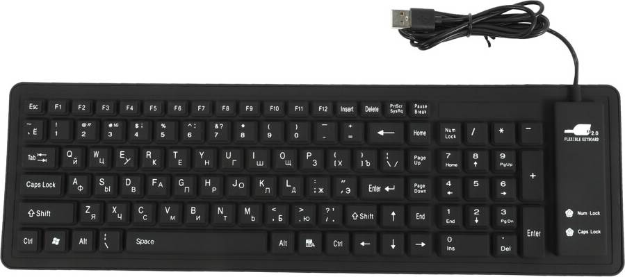 Typecat 103Keys Silicon Keyboard Russian Layout