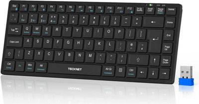 Tecknet Keyboard Rechargeable Multi-Device