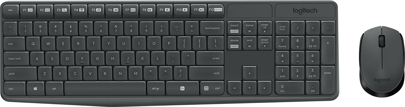 Logitech keyboard and mouse Logitech MK235 Wireless Keyboard Mouse Combo