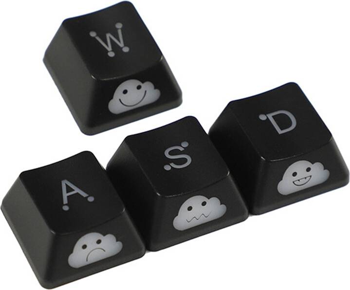 Spactz WASD Broadside Lighting Keycap Set