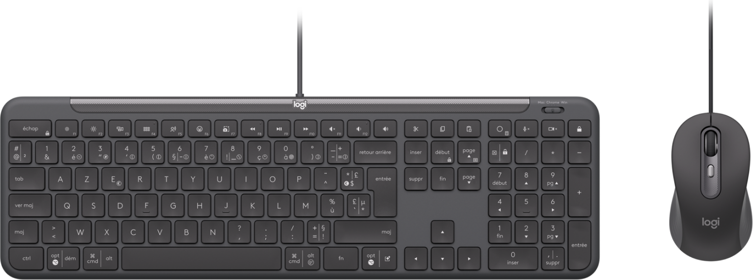 Logitech Wired Combo MK620 Graphite