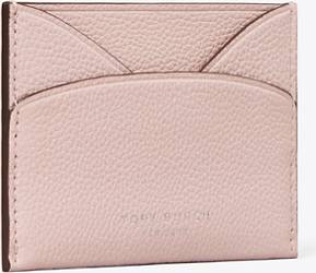 Tory burch wallet Tory Burch Romy Flat Card Case Rose Mist