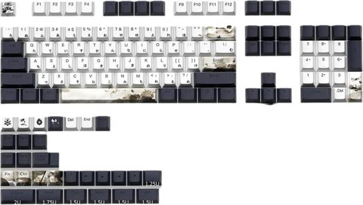 Typecat 133 Keys PBT Keycap Set