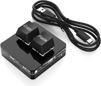 Sodial Custom Keyboard 2 Key Rgb Macro