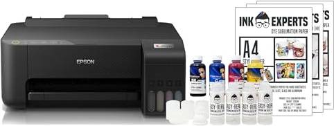 Ink Experts Dye Sublimation A4 Printer Bundle