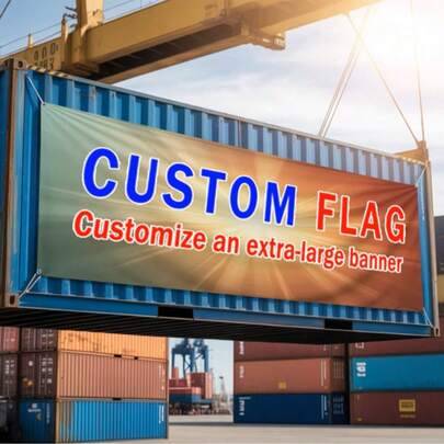 Shein Customized Large Banner Polyester Material