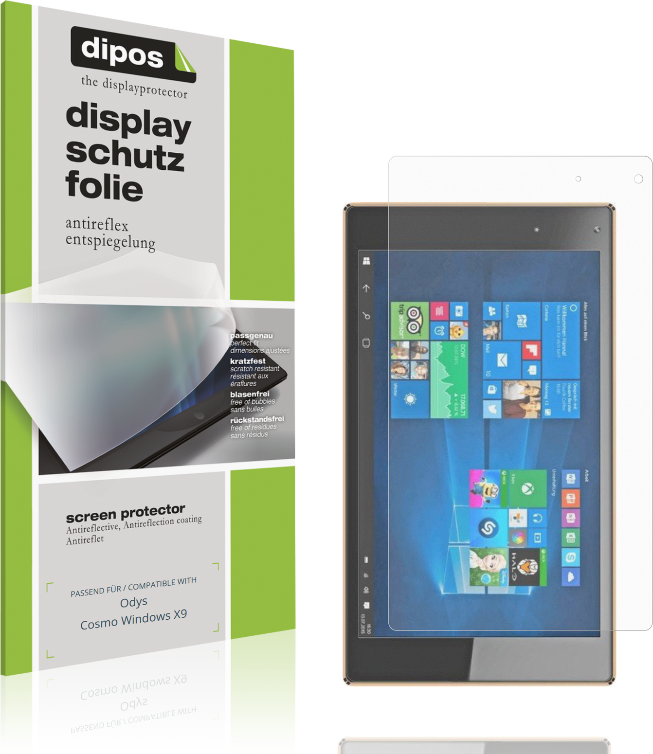 Dipos Screen Protector For Odys Cosmo Windows X9