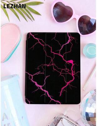 Shein Spider Web Leopard Print Letter Star Pattern Case