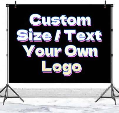 Shein Customizable Unique Design Vinyl Backdrop