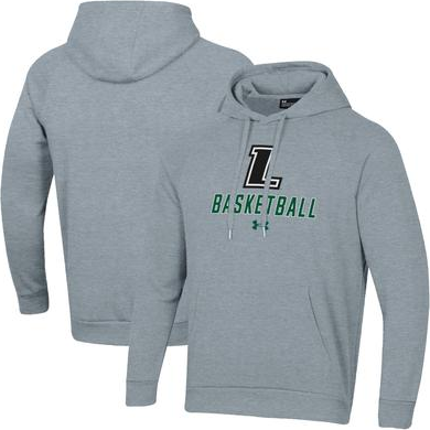 Under Armour Basketball Rival Raglan Fleece Pullover Hoodie - Gray
