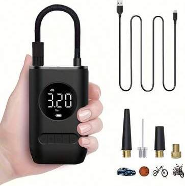 150PSI Cordless Tire Inflator Air Compressor