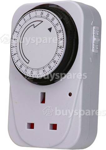 Wellco 24 Hour Plug-In Segment Timer UK Plug