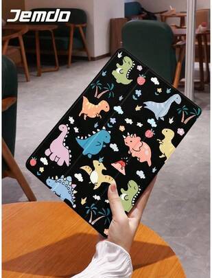 Shein Cute Dinosaur Pattern Tablet Case