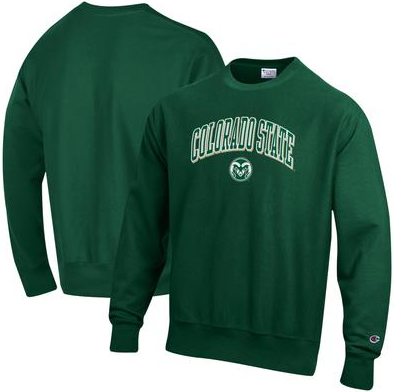 Champion Green Colorado State Rams Reverse Weave Sweatshirt