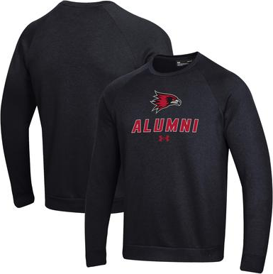 Under Armour Semo Redhawks Alumni Rival Raglan Fleece Pullover - Black