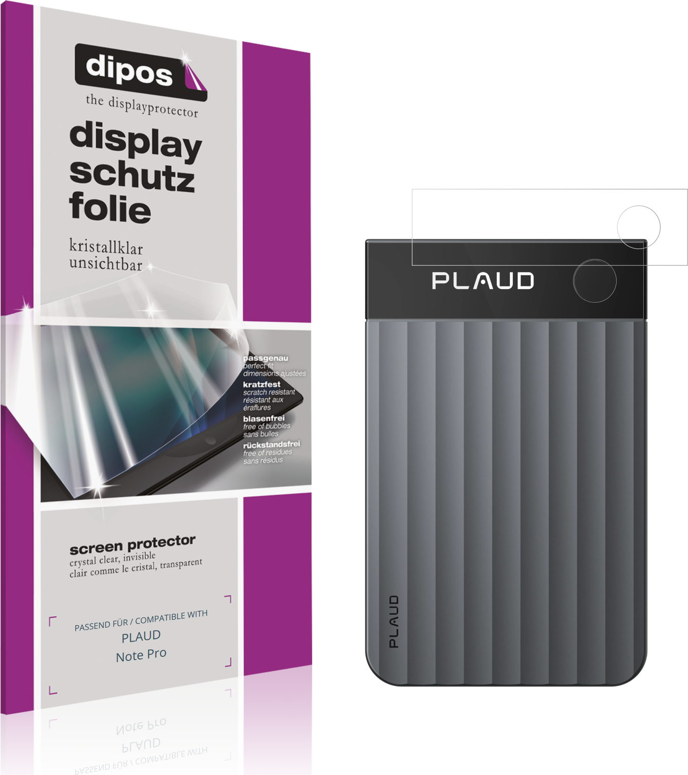 Dipos Screen Protector For Plaud Note Pro