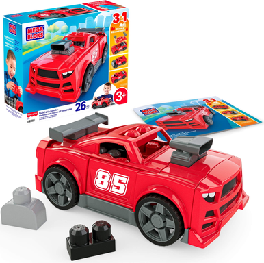 Mega Bloks Bau Und Rennauto
