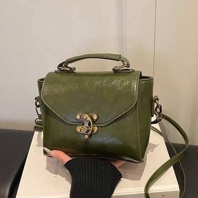 Shein Retro Latch Mini Handbag