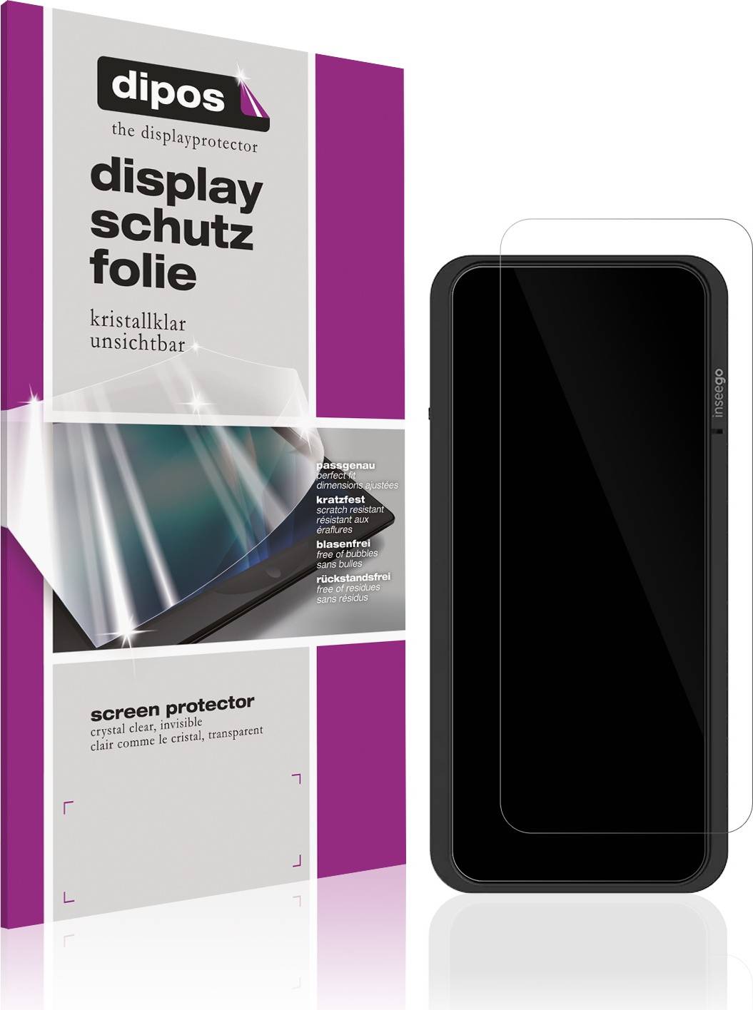 Dipos Screen Protector For Inseego M2000 Crystal Clear 2x