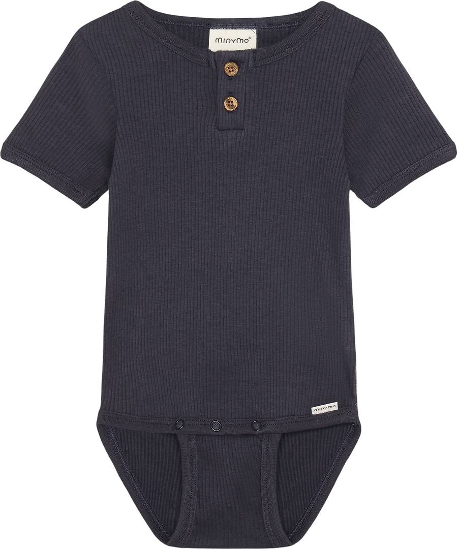 Minymo Body Rib Modal Bomuld - Odyssey Gray