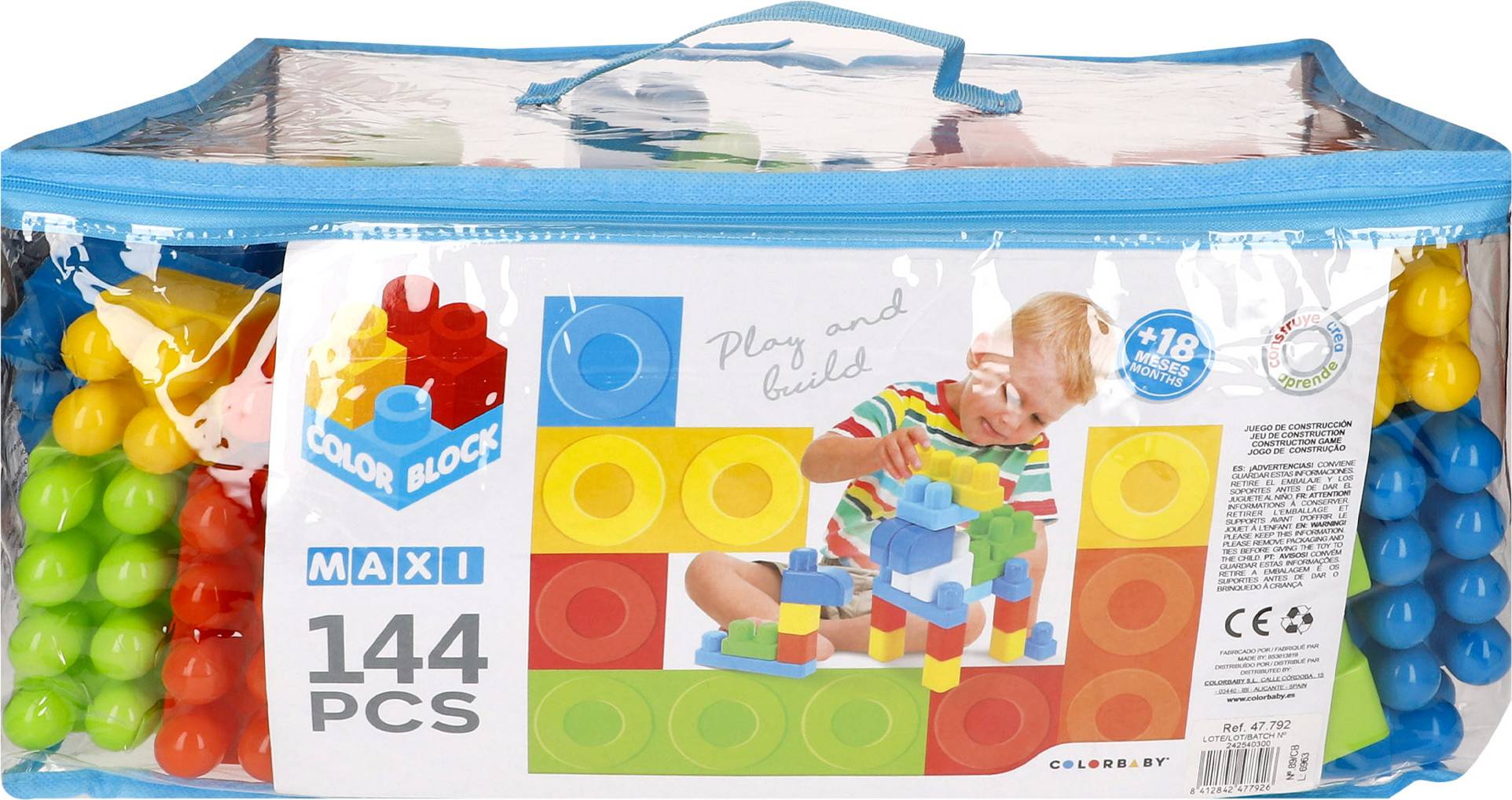 Maxi Set Building Blocks 144 Pieces