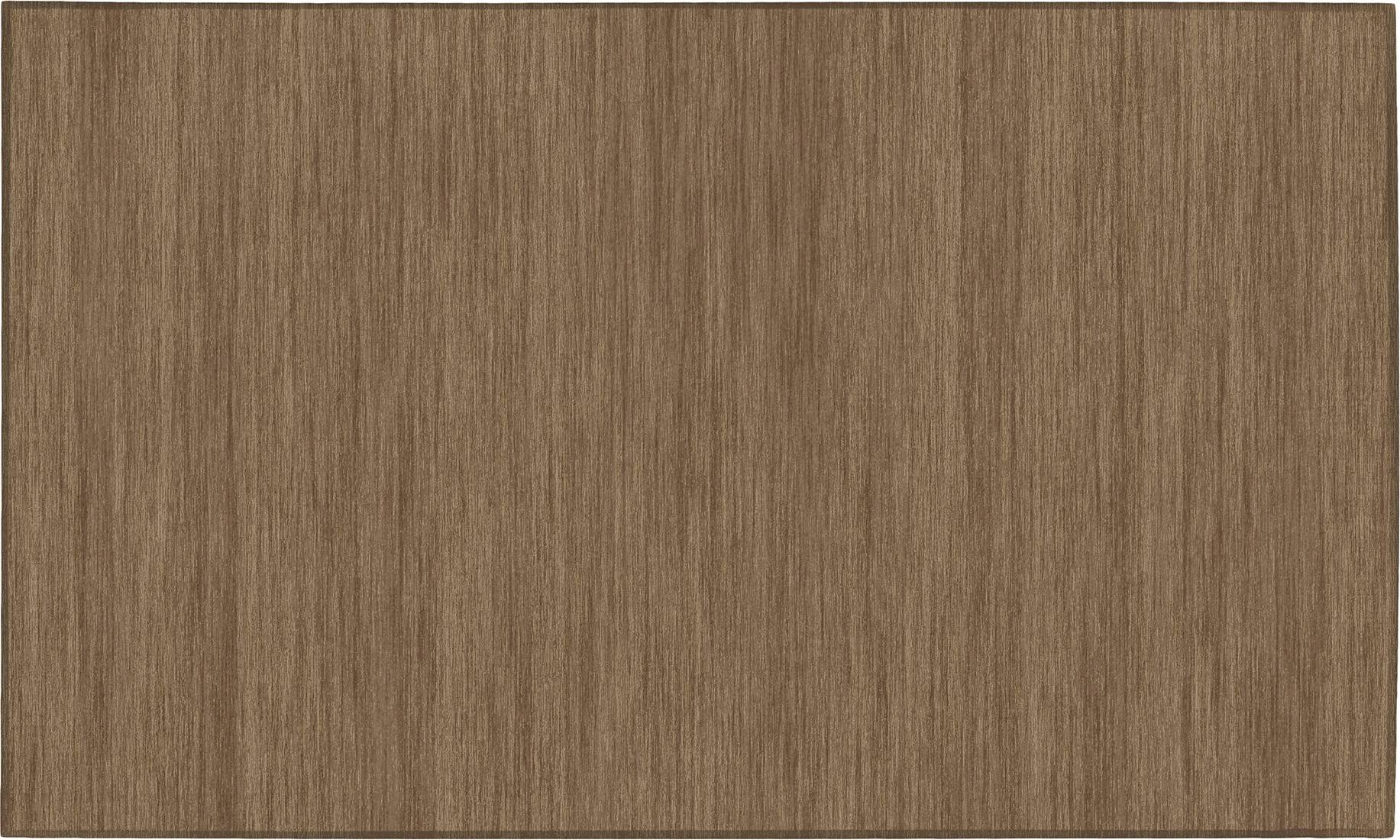 My Magic Carpet Solid Taupe Machine Washable Rug Beige