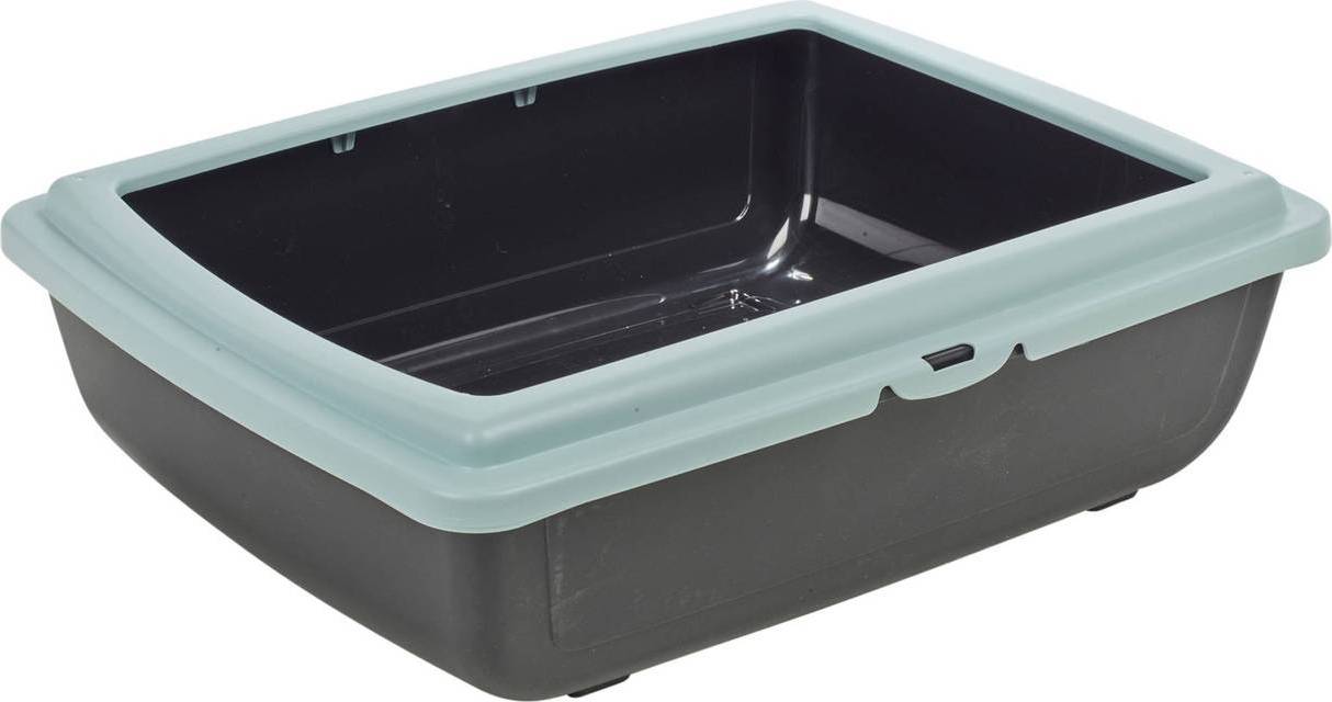 Cat Litter Tray Box With Rim Pan Toilet