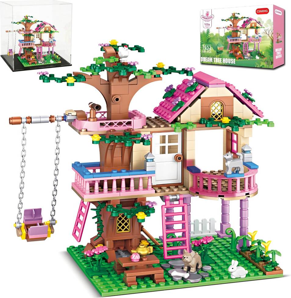 Lego flowers Dream Tree House Building Set