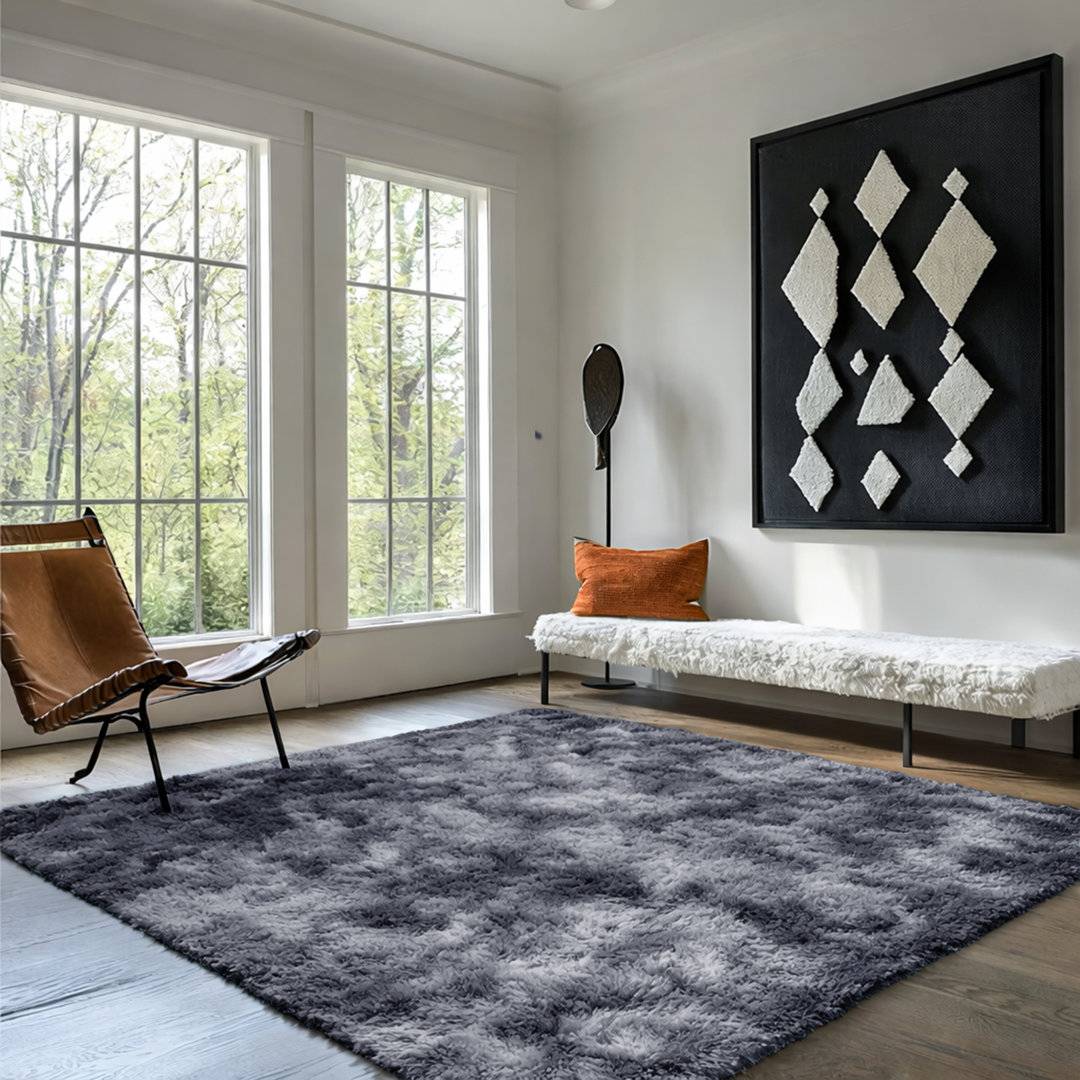 Moonlight Bedding Soft Fluffy Living Room Large Area Rug Turquoise cm