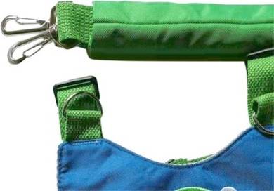 Blue Assistant Strap Belt Dinosaur Traction Rope