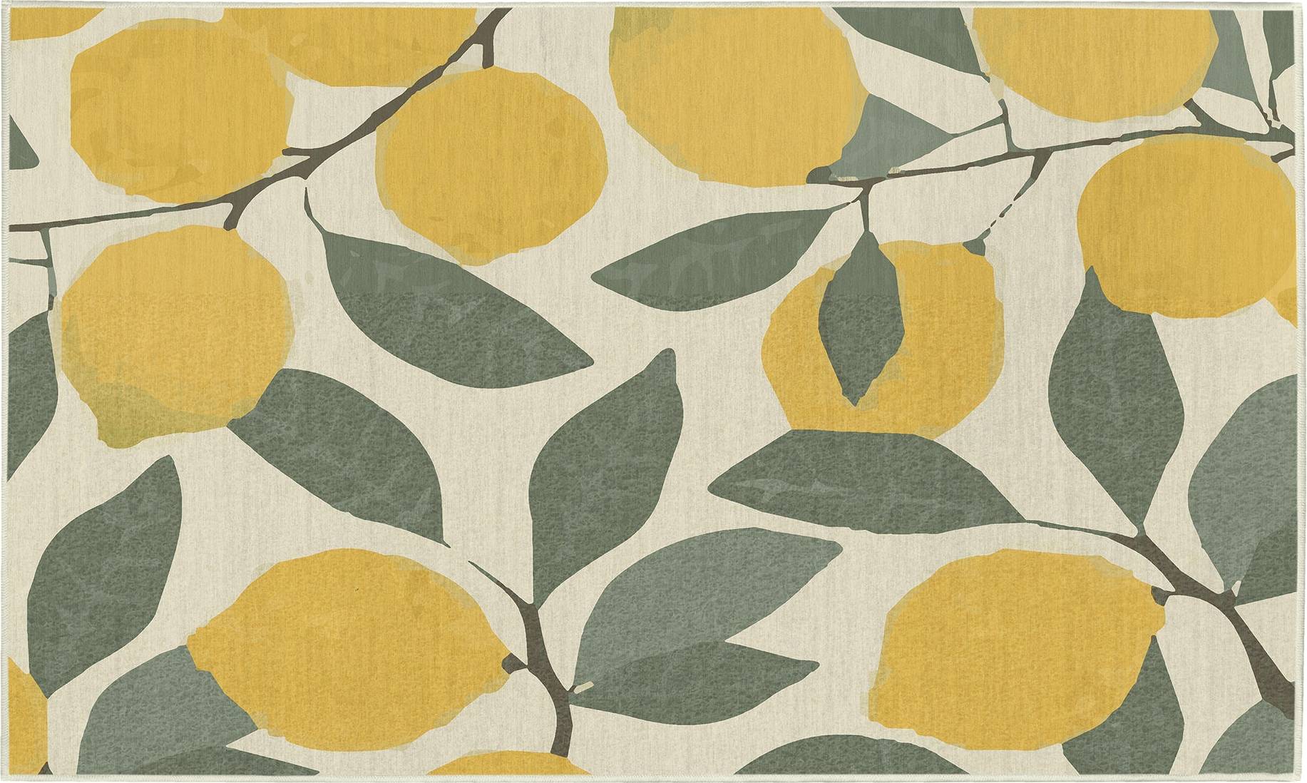 My Magic Carpet Lemon Grove Machine Washable Rug