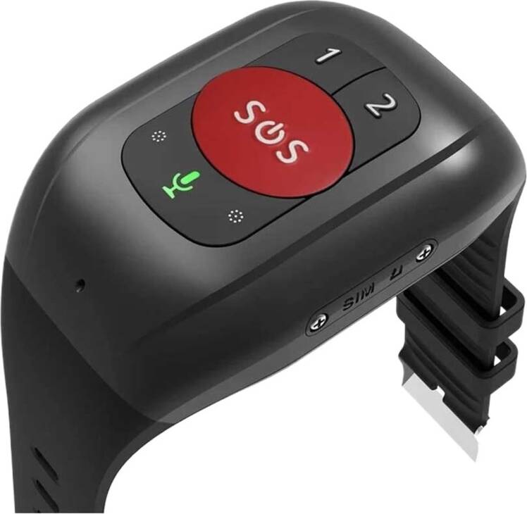 GPS Smart SOS Watch Time Tracking Bracelet