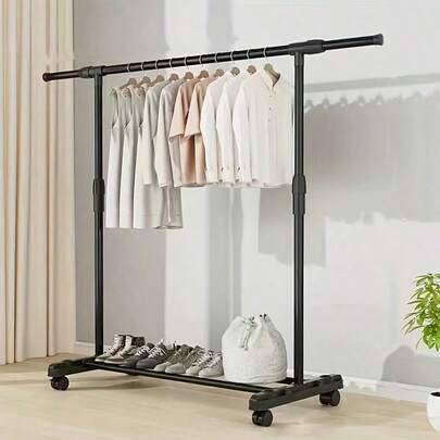 Clothes drying rack Shein Adjustable Clothes Drying Rack Retractable Laundry Hanger