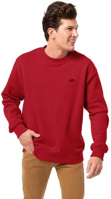 League Collegiate Wear Cardinal Arkansas Razorbacks Essentials Pullover Sweatshirt