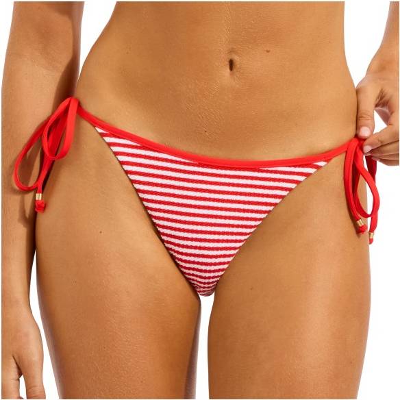 Tie Side Rio Pant - Red