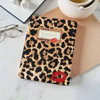 Shein Leopard Spots Print Pattern Tablet