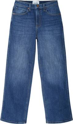 Performance Denim High Rise Straight Jeans