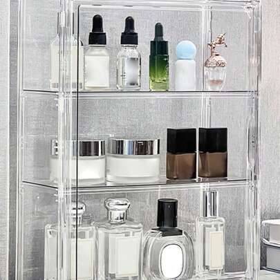 Shein Modern Transparent Acrylic Dustproof With View Window Storage Box