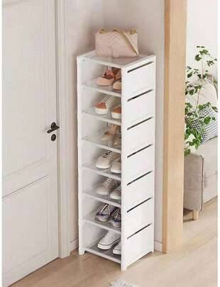 Shein Adjustable Tier Sneaker Organizer Shoe Rack